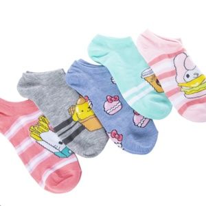 Hello Kitty Food Socks-Women